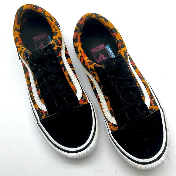 VANS Old Skool Pro Ultra Cush Leopard Print Skateboard Pro Men Sz 6 Unisex Punk - Picture 5 of 17